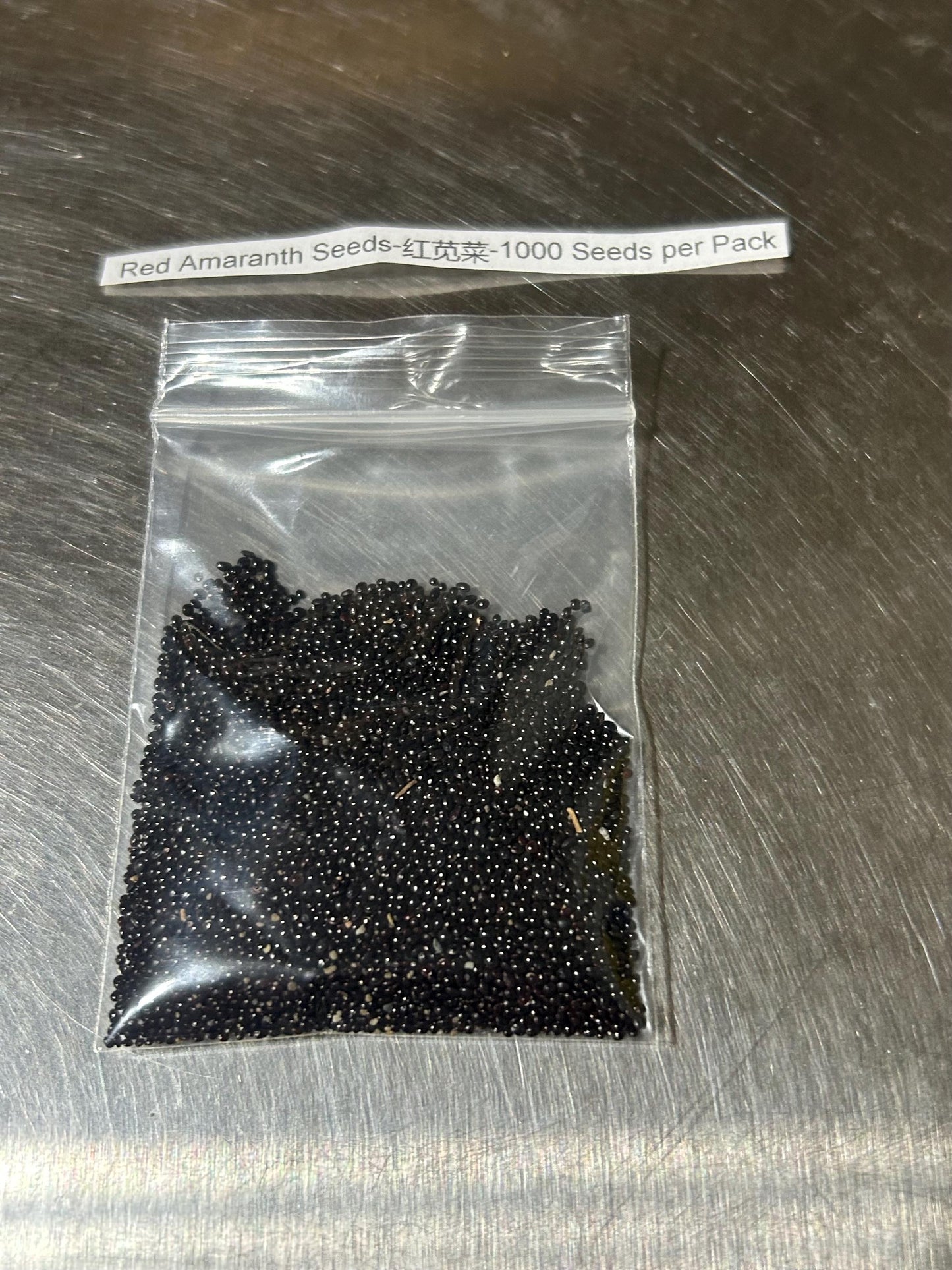 Red Amaranth Seeds-红苋菜-1000 Seeds per Pack
